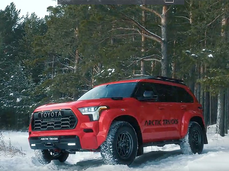 Toyota Sequoia has acquired a modification of the Arctic Trucks AT37 